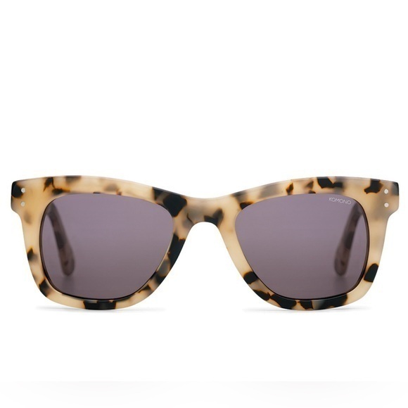 Komono Other - Komono sunglasses NEW The Allen ivory tortoise Demi in case wayfarer